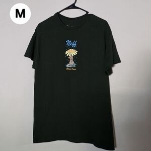Neff Dark Green Graphic Tee Medium